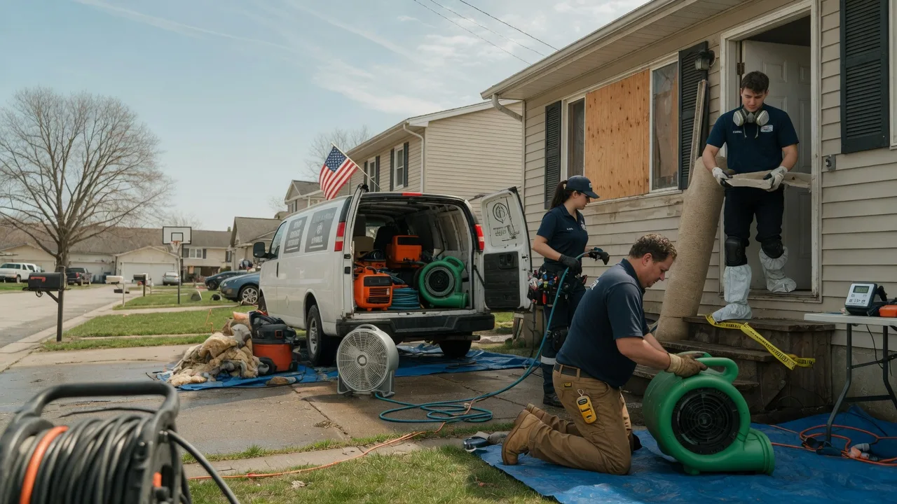 Water Damage Restoration in Minneapolis, KS near me